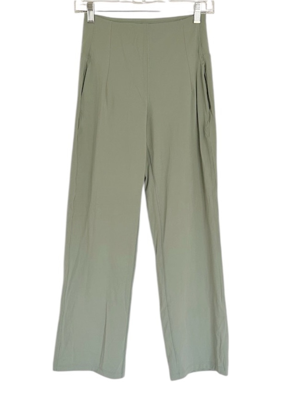 Halara Light Green High Rise Wide Leg Yoga Leggings Size XS